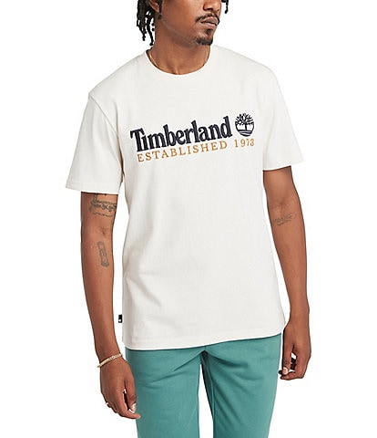 Timberland Established 1973 Embroidered Graphic Relaxed Fit T-Shirt