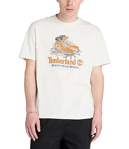 Timberland Front Boot Graphic Short Sleeve T-Shirt