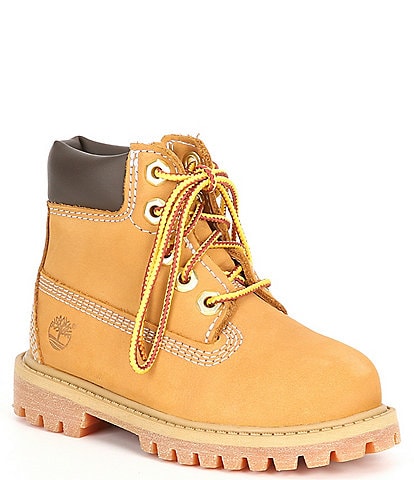 Timberland Kids' 6#double; Premium Leather Cold Weather Combat Boots (Infant)