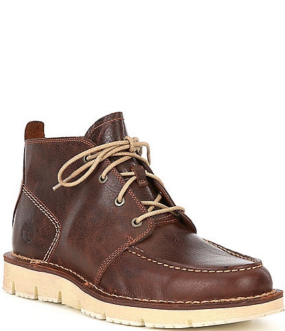 Timberland Men's Westmore Moc-Toe Leather Chukka Boots