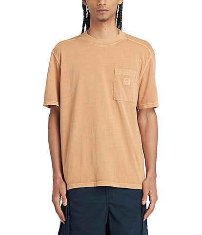 Timberland Merrymack River Chest Pocket Graphic Relaxed Fit T-Shirt