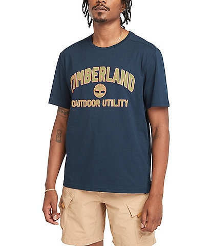 Timberland Short Sleeve Logo Graphic T-Shirt