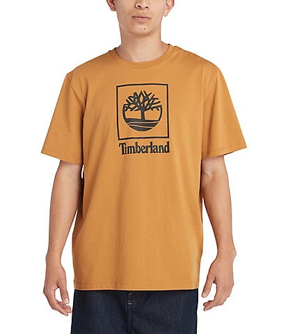 Timberland Short Sleeve Stack Logo Graphic T-Shirt