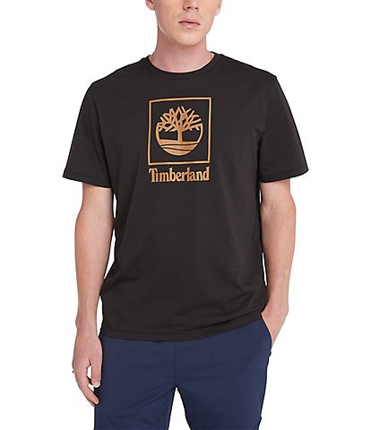 Timberland Short Sleeve Stack Logo Graphic T-Shirt