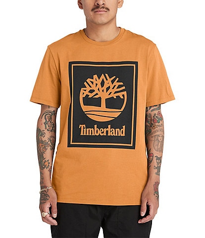 Timberland Stack Logo Short Sleeve T-Shirt