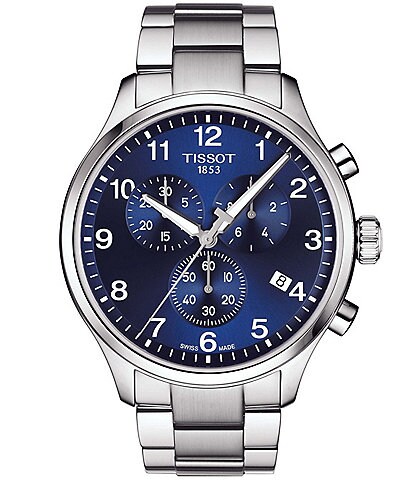 Tissot Chrono XL Classic Stainless Steel Bracelet Watch