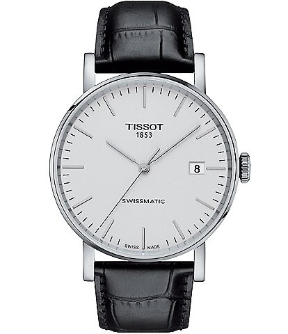 Tissot Everytime Swissmatic Leather Strap Watch