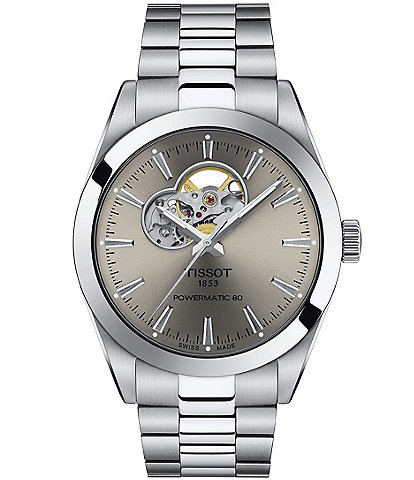 Tissot Gentleman Powermatic 80 Automatic Stainless Steel Bracelet Watch