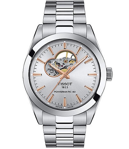 Tissot Gentleman Powermatic 80 Automatic Stainless Steel Bracelet Watch