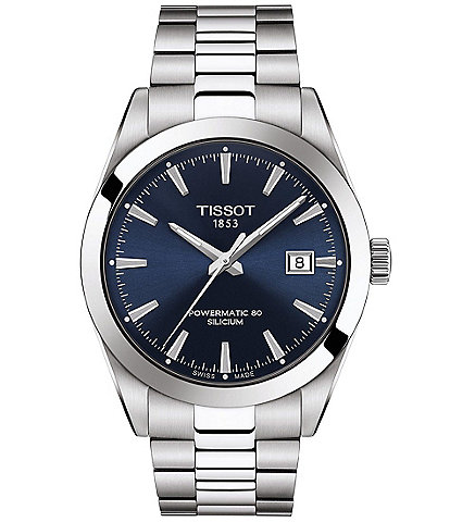 Tissot Gentleman Powermatic 80 Silicium Stainless Steel Watch