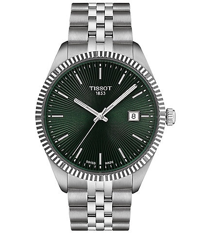Tissot Men's Ballade Quartz Analog Stainless Steel Bracelet Watch