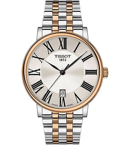 Tissot Men's Carson Premium Two Tone Bracelet Watch