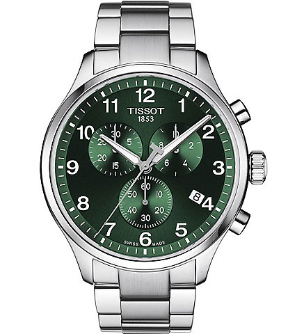 Tissot Men's Chrono XL Classic Chronograph Stainless Steel Bracelet Watch
