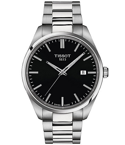 Tissot Men's Classic Collection Pr 100 Stainless Steel Bracelet Watch
