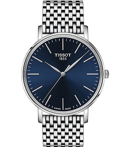 Tissot Men's Everytime Gent Quartz Analog Stainless Steel Bracelet Watch