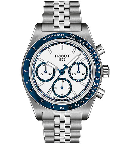 Tissot Men's PR516 Sport Collection Quartz Chronograph Stainless Steel Bracelet Watch
