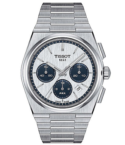 Tissot Men's Prx Automatic Chronograph Stainless Steel Bracelet Watch
