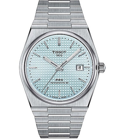 Tissot Men's Prx Powermatic 80 Automatic Stainless Steel Bracelet Watch