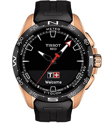Tissot T-Touch Connect Black Dial Solar Watch