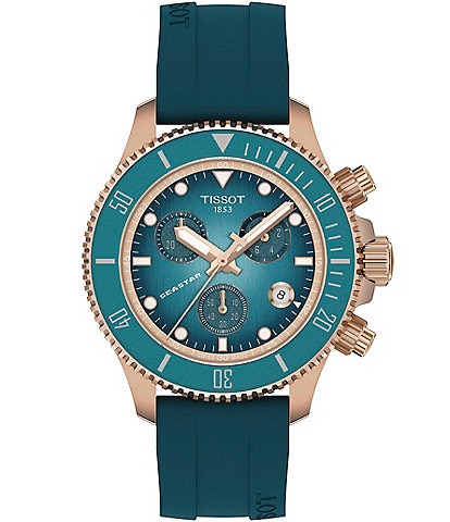 Tissot Unisex Seastar 1000 Quartz Chronograph Strap Watch