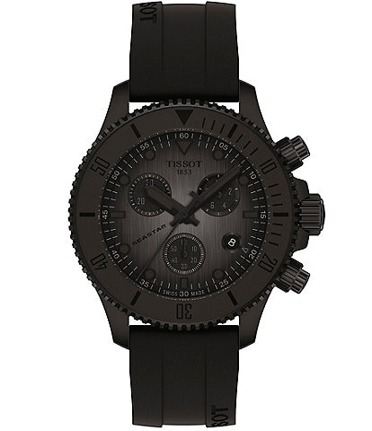 Tissot Unisex Seastar 1000 Quartz Chronograph Strap Watch