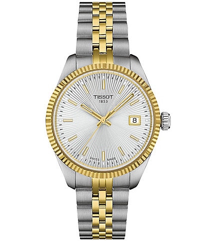 Tissot Women's Ballade Quartz Analog Two Tone Stainless Steel Bracelet Watch