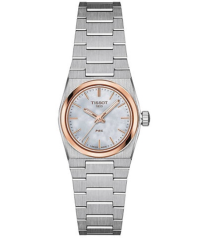 Tissot Women's PRX Quartz Analog Two Tone Stainless Steel Bracelet Watch