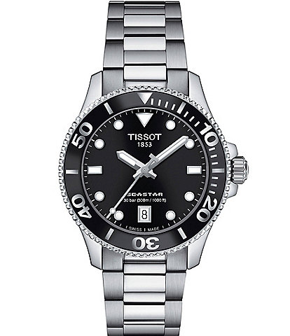 Tissot Women's Seastar 1000 Quartz Analog Stainless Steel Bracelet Watch