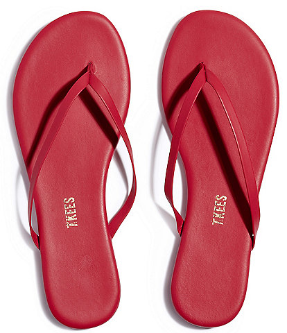 TKEES Lilly Pigments Leather Thong Sandals