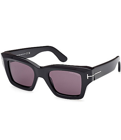 TOM FORD Men's Ilia's 50mm Square Sunglasses
