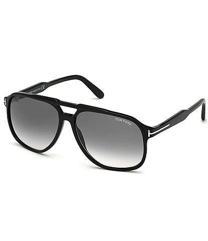 TOM FORD Men's Raoul 62mm Navigator Sunglasses
