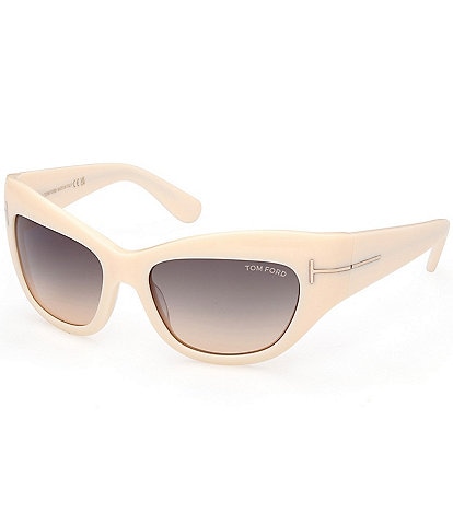 TOM FORD Women's Brianna 55mm Cat Eye Sunglasses