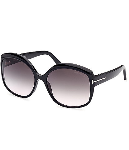TOM FORD Women's Chiara 60mm Round Sunglasses