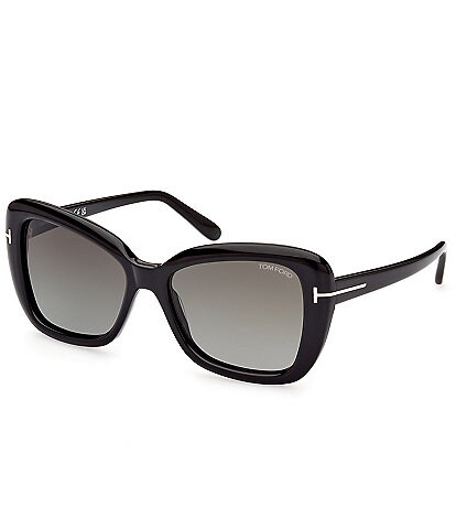 TOM FORD Women's Maeve 55mm Butterfly Sunglasses