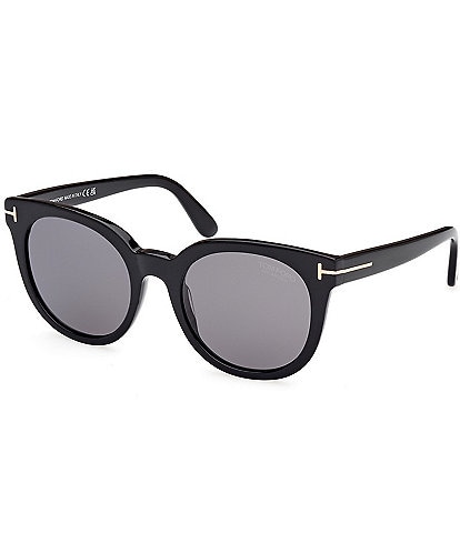 TOM FORD Women's Moria 53mm Butterfly Polarized Sunglasses