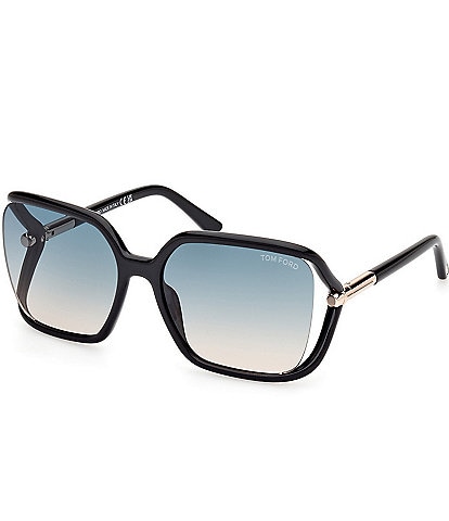 TOM FORD Women's Solange 60mm Butterfly Sunglasses