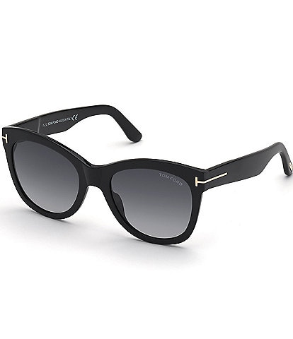 TOM FORD Women's Wallace 54mm Round Sunglasses