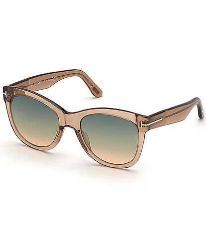 TOM FORD Women's Wallace 54mm Round Sunglasses