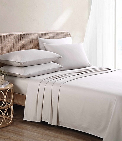 Tommy Bahama 1,000 Thread-Count Solid Sateen 6-Piece Sheet Set