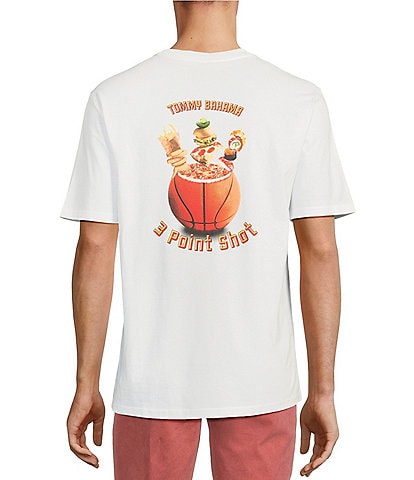 Tommy Bahama 3 Point Shot Short Sleeve Graphic T-Shirt