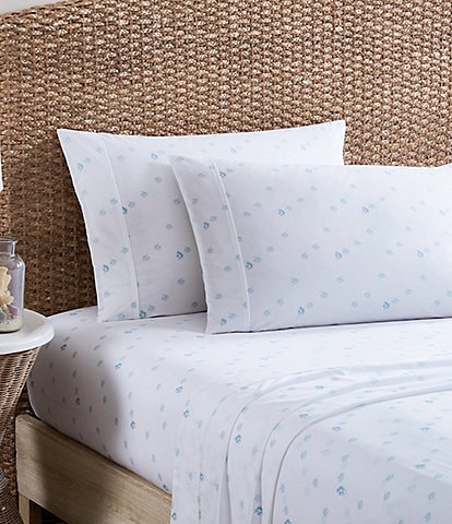 Tommy Bahama Angel Fish Cool Zone Cotton Percale Sheet Set