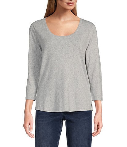 Tommy Bahama Ashby Isles Knit Scoop Neck 3/4 Sleeve T-Shirt