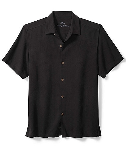 Tommy Bahama Bali Border Silk Short Sleeve Woven Shirt