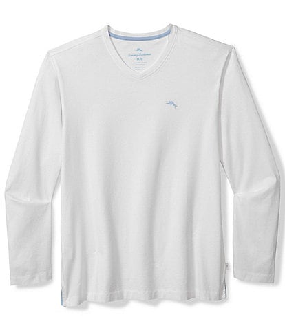 Tommy Bahama Bali Skyline V-Neck Long Sleeve T-Shirt