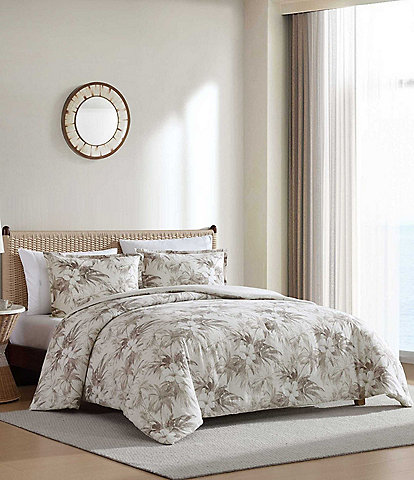 Tommy Bahama Beachway Blooms Reversible Comforter Mini Set