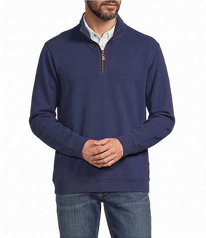 Tommy Bahama Ben and Terry Coastal Half-Zip Pullover