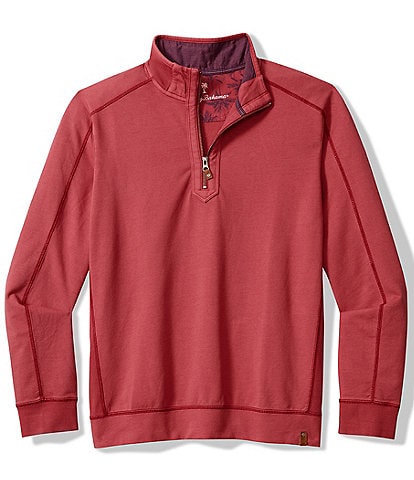 Tommy Bahama Ben And Terry Half Zip Pullover