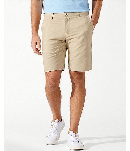 Tommy Bahama Big & Tall On Par Elastic Waistband 10#double; And 11#double; Inseam Shorts