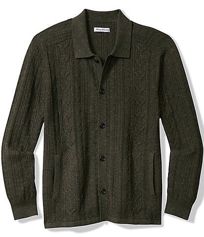 Tommy Bahama Big & Tall Barbara Beach Cardigan
