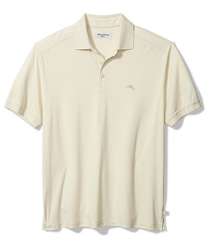 Tommy Bahama Big & Tall Bay Stripe Short Sleeve Polo Shirt